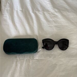 Gucci Black Sunglasses with Case